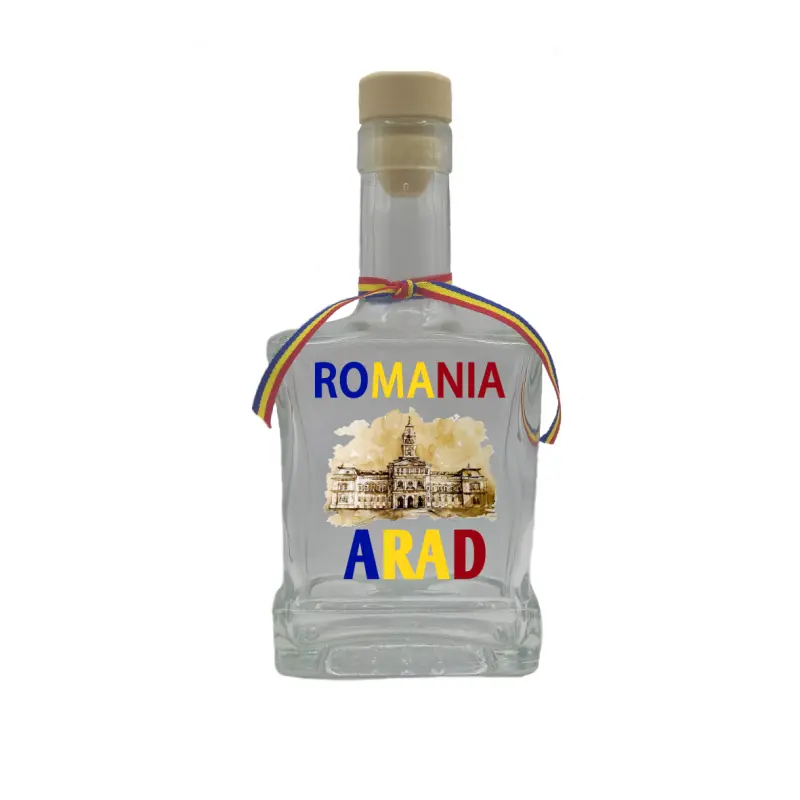 Arad romania, sticla cu mesaj plata, 500 ml, model divgs179 04